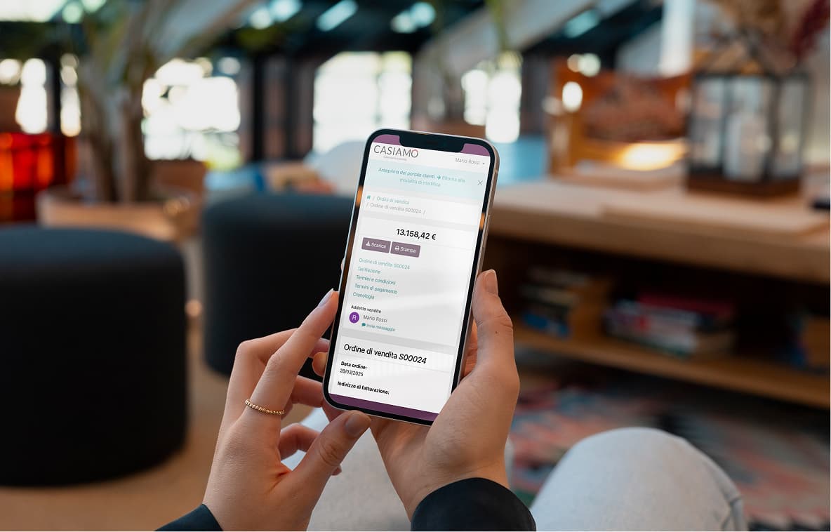 Illustrazione per: Lavori e Aggiornamenti via App
